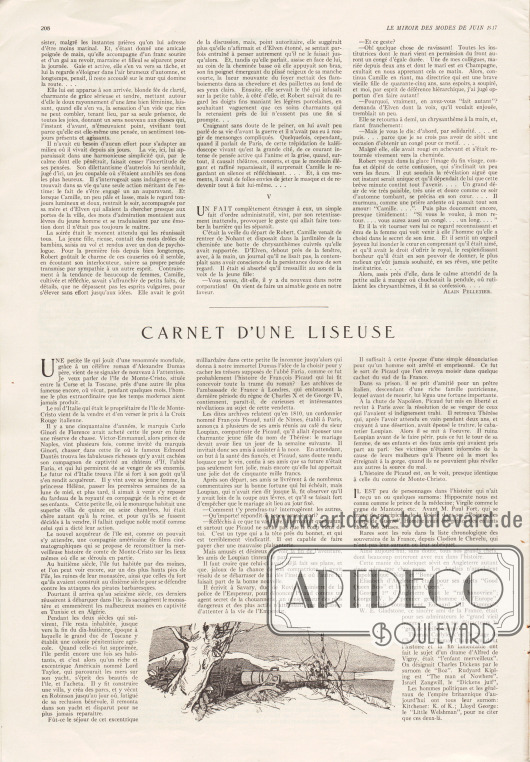 Artikel:
Pelletier, Alain, L'Usurpateur (nouvelle inédite);
O. V., Carnet d'une Liseuse.
