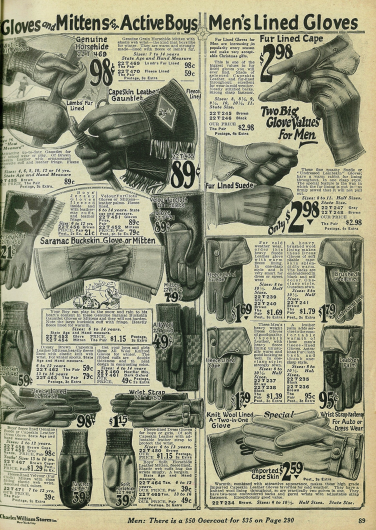 Arbeits- und Sporthandschuhe für Jungen und Männer aus Leder und Wolle.